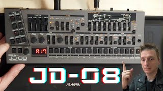 ROLAND JD-08 Sound Test e Prime IMPRESSIONI (ITA) #JD08#roland#boutique