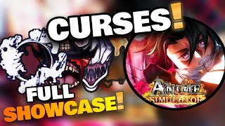 All Curse Special Showcase in Anime Simulator