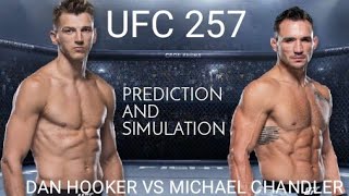 UFC 257 Dan Hooker VS Michael chandler
