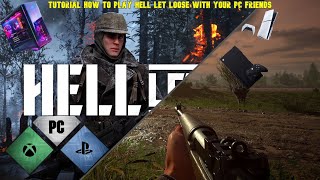 You can play cross platform on hell let loose ps5 can play with pc now!!!!!
