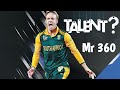 Talent - Inspirational Video - 1 minute Video - AB De Villiers #inspiration #cricket