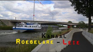 Genieten in eigen streek  Kanaal Roeselare - Leie