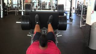 1100 pound leg press