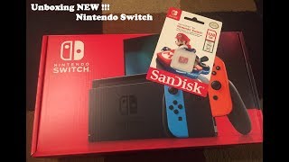 Nintendo Switch 2019 Unboxing and Setup