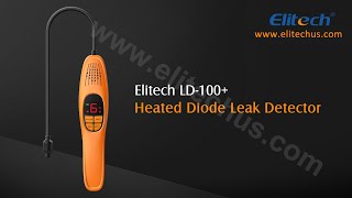 Elitech LD-100+ Heated Diode Refrigerant Leak Detector HVAC AC Sniffer Automotive