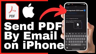 How to Send PDF File by Email on iPhone