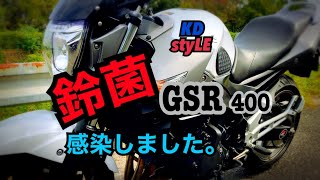 バイク納車！！鈴菌感染しました（GSR400）