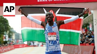 Kenyan marathon champion Kevin Kiptum's body leaves mortuary ahead of burial ceremony