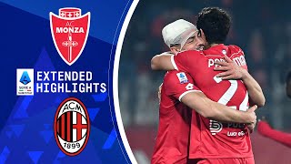 Monza vs. AC Milan: Extended Highlights | Serie A | CBS Sports Golazo