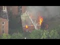 Fire crews battle blaze at previously burned historic building near Atlanta University Center