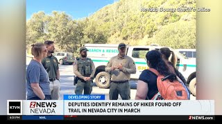 Deputies identified remains found last March in Nevada City