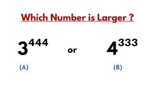 Compare 2 Exponents with Different bases