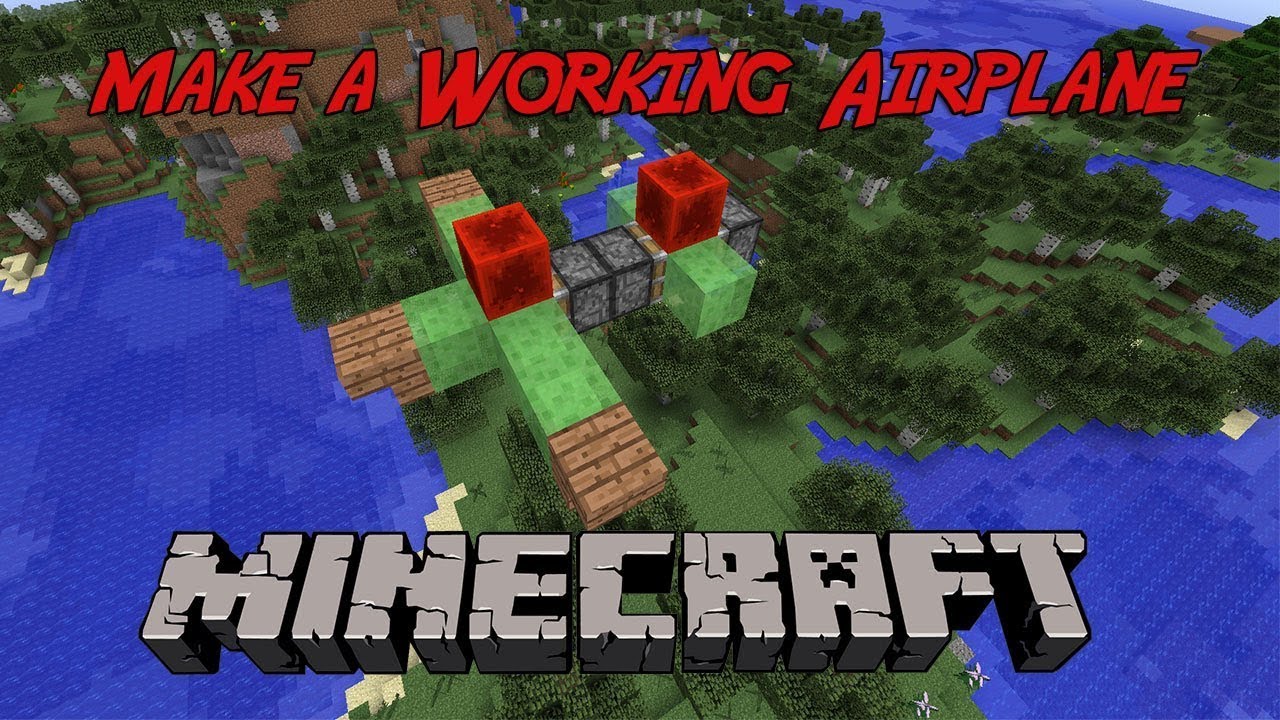 Minecraft Redstone Plane Youtube Minecraft Redstone Plane Youtube