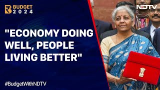Union Budget 2024 Highlights | "Economy Doing Well, People Living Better": Nirmala Sitharaman