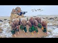 Duck Hunting in a BLIZZARD SNOWSTORM! (CATCH CLEAN COOK)