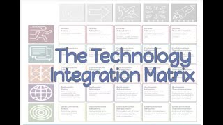 Technology Integration Matrix Observations Explained