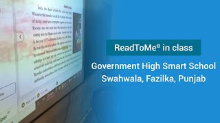 Government High Smart School Swahwala, Fazilka district | Punjab | ReadToMe®