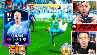 KAYBEDEN 90 HAALAND SİLER 😱 BELLİNGHAM 20 METRE VOLE GOL ! EA FC MOBİLE 24 KAPIŞMA !