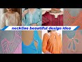 Most beautiful neckline design idea 2024simple neck design, neckline design, gala design, new neck