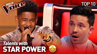 Talents showing real STAR POWER on The Voice | Top 10
