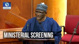 Senate Screens Adamu Adamu