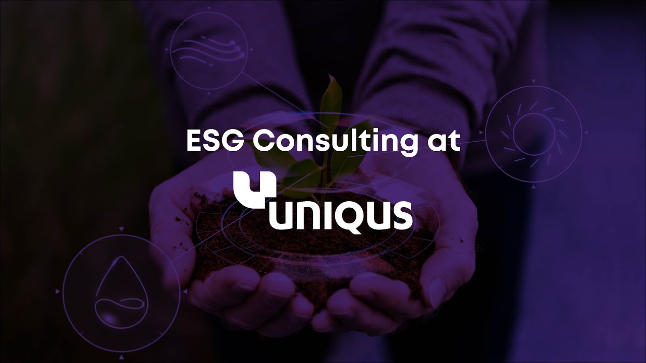 ESG Consulting At Uniqus - YouTube