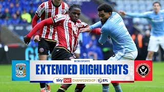 Coventry City Vs Sunderland Extended Highlights Efl Championship Cbs