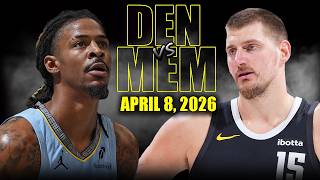 Denver Nuggets vs Memphis Grizzlies Full Game Highlights – April 8, 2026 | NBA Season