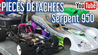 ✅ PIECES SERPENT 950R TOUJOURS DISPO ! MODELPRO - MS MICRO SYSTEM - ATEES - EBAY - LE BON COIN ...