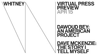 Press Preview: Dawoud Bey: An American Project and Dave McKenzie: The Story I Tell Myself