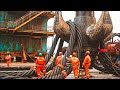 Huge Strand Rope Splicing Method - Eyes Satisfying Production Process - Heavy Duty Industry Machines