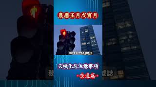 ⚠️新春正月天機化忌的注意事項（交通篇）‼️平安就是福🦋安全很重要🎬更多內容都在農曆正月趨勢分析的影片中#紫微斗數 #正月#春節 #流月運勢 #命理