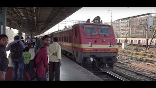 Thane Station Becomes Beehive Of Activity As Lashkar Superfast Express Enters In !!!