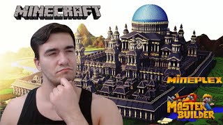 How good am I at building in Minecraft? (Master Builders Mineplex)