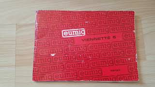 Eumig Viennette 5 8mm Camera Instruction Manual (Danish)