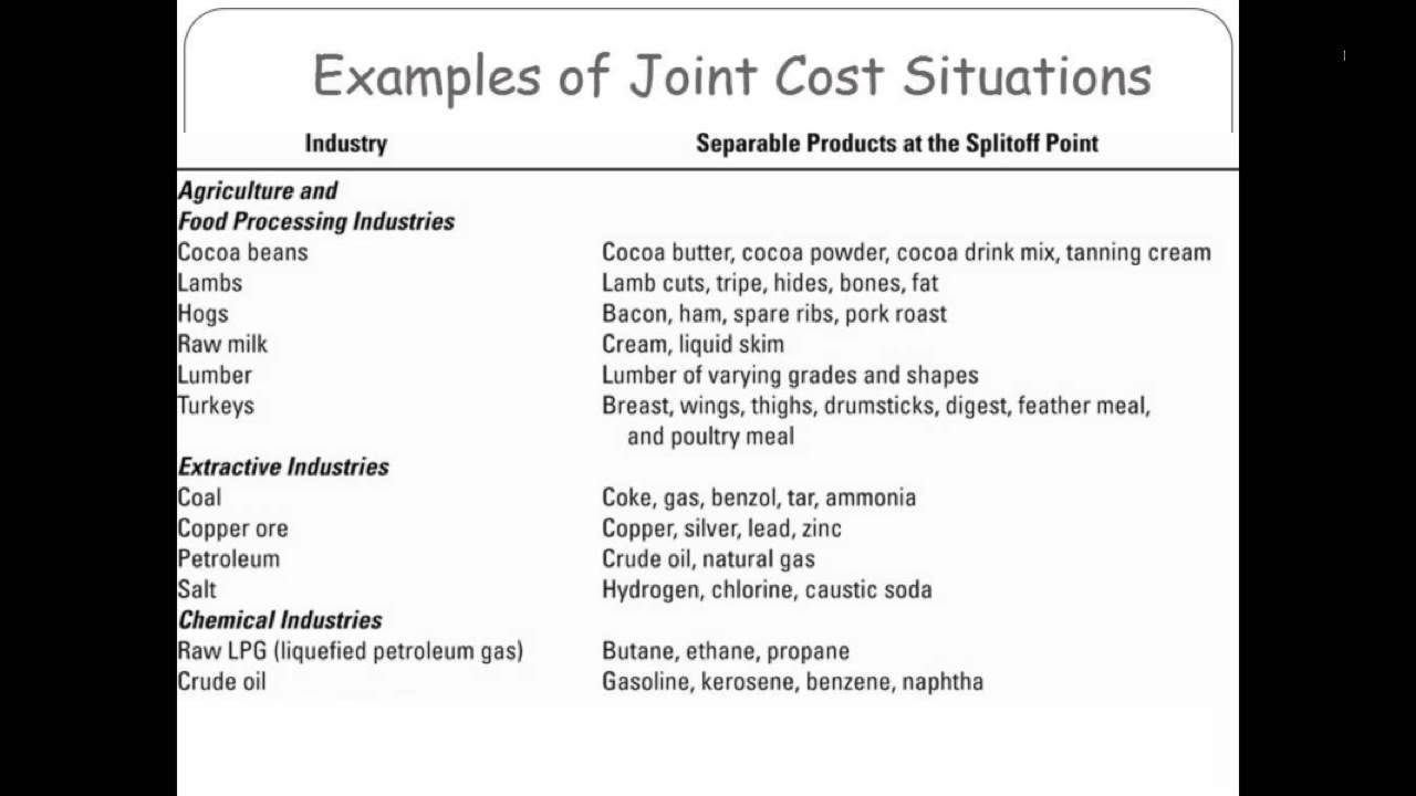 What Are Joint Costs At Lily Selwyn Blog