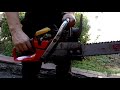 husqvarna 576xp chain saw test without exhaust