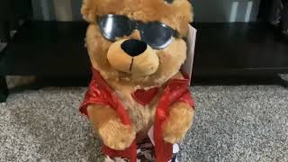 Gemmy 2025 valentine’s Day flirty flasher bear “hot hot hot”￼