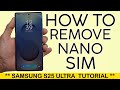 How to Remove Sim from Samsung S25 Ultra 2025
