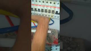 mcb circuit breaker  connection # MCB circuit breaker wiring and jumpering #electrical #