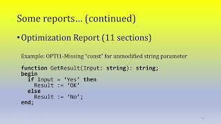 The Pascal Analyzer Family of Products