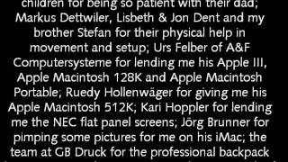 QL & Mac are 25 - The Show (closing credits)