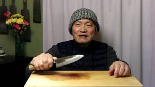 研ぎ師宮村和秀刃物研ぎシリーズ第204話-Sharpening master  Kazuhide Miyamura blade sharpening series Episode 204