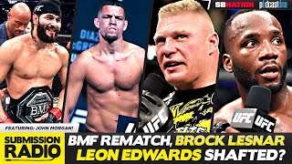 BREAKDOWN: Brock Lesnar UFC Return? Masvidal/Diaz Rematch, Usman/Burns, Leon Edwards Shafted Again?
