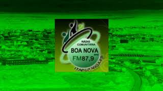 Prefixo Rádio Boa Nova FM 87,9 Mhz Itaporanga/PB