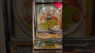 Vintage Nishijin Pachinko machine – power sport – equestrian polevault, running, swimming, it works!