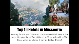 Top 10 Budget Hotels in Mussoorie - Best Hotels, Lowest Prices