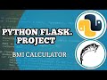 Build a BMI Calculator with Python Flask | Beginner Python Project Tutorial