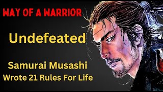Miyamoto Musashi Rules of Life | 21 rules of life miyamoto musashi  | dokkodo