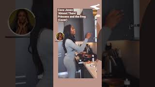 Coco Jones sings "Almost There" for audition of Princess and the Frog on Instagram